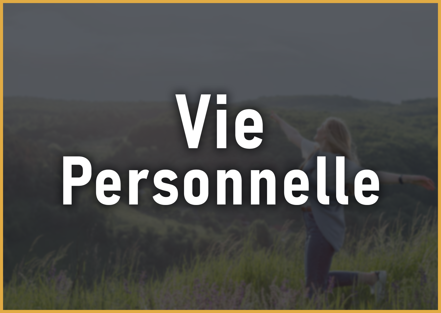 Vie Personnelle